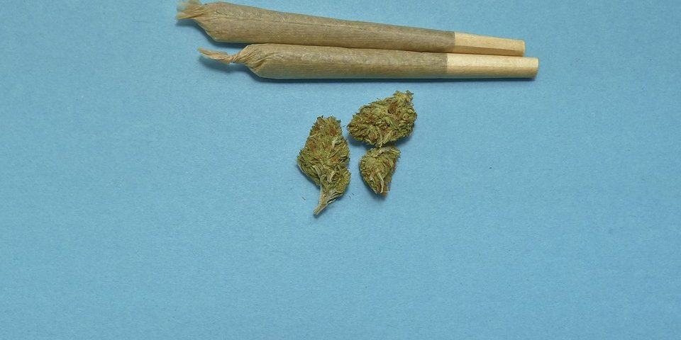 small amout of marijuana
