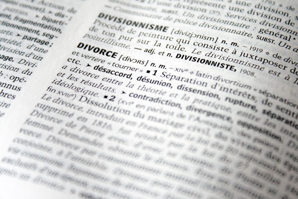 Divorce definition in dictionary | civil union attorney | PA